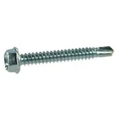 Саморез 6.3x25mm DIN7504  Zn с дрелью