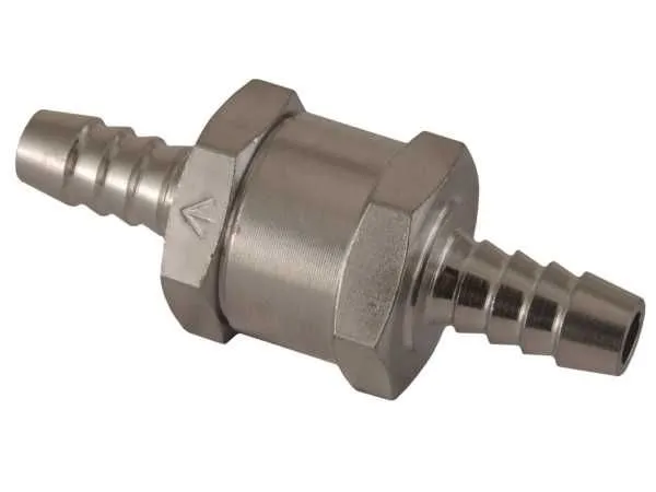 Atplūdes vārsts Ø8mm