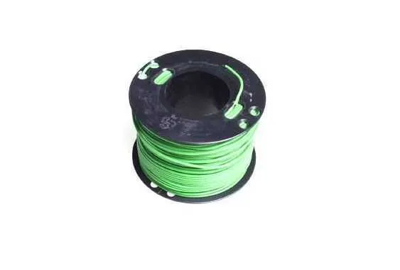 Elektrības vads 1x1,0mm2 zaļš 1m