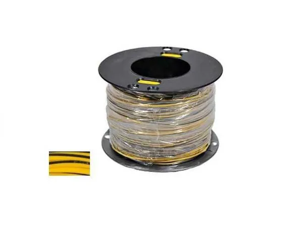 Elektrības vads 1x1,5mm2 dzeltens-melns 1m