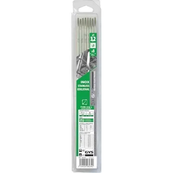 Keevituselektrood L350 Ø3,2mm 8tk. INOX