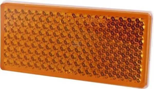 Heijastin teippilla 105x51x7mm oranssi