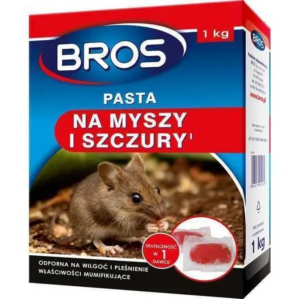 Rat poison 1kg gel BROS