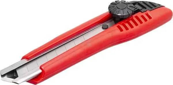 Straight utility knife for wallpapers, 18mm 12pc