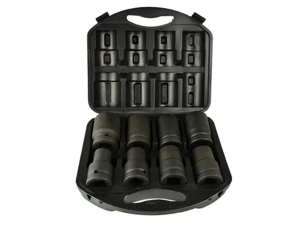 8-pcs. socket set 1" 19-41mm