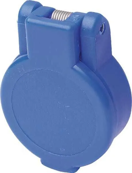 Pikaliitin pölysuoja ISO 7241-1A naaras 1/2" sininen Voswinkel