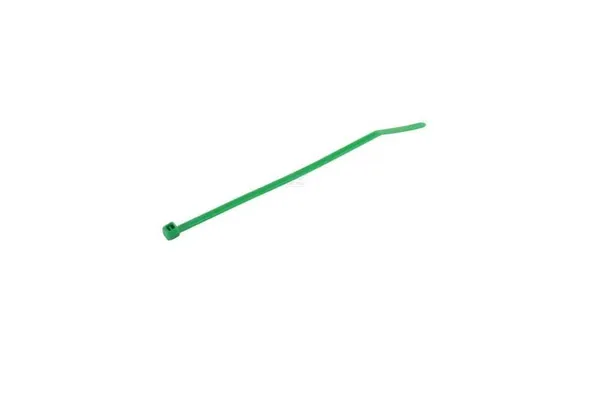 Cable tie 2.5x200mm, green, 100Pcs