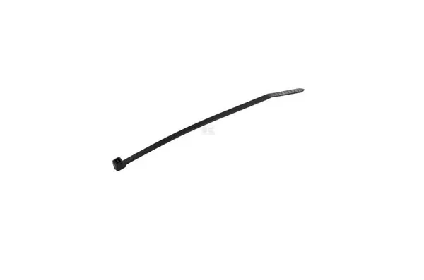 Cable tie 3.6x300mm, UV black, 100Pcs