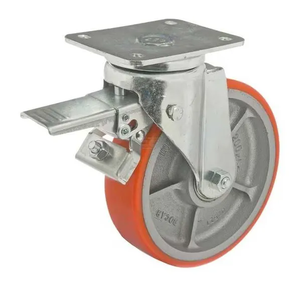 Ritenis ar kronšteinu Ø200x50mm ar bremzi